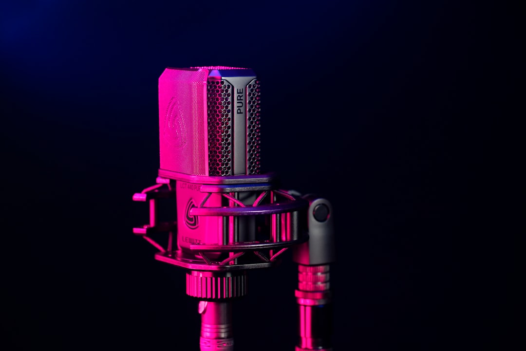 Professional voice over artist in studio demonstrating what separates amateur professional voice over work