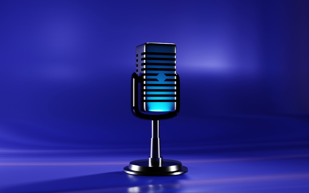 Pop filter voice over setup showing microphone with and without pop filter in professional studio