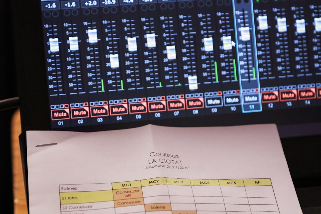 Spanish voice over file formats displayed on professional audio editing software