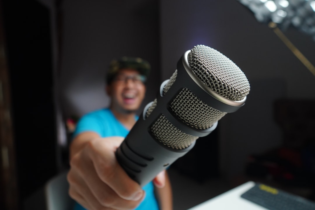 Professional studio setup ready to record Spanish voice over today